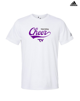 Twin Valley HS Cheer Cheer Banner - Mens Adidas Performance Shirt