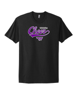 Twin Valley HS Cheer Cheer Banner - Mens Select Cotton T-Shirt