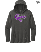 Twin Valley HS Cheer Cheer Banner - New Era Tri-Blend Hoodie