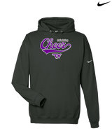 Twin Valley HS Cheer Cheer Banner - Nike Club Fleece Hoodie