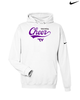 Twin Valley HS Cheer Cheer Banner - Nike Club Fleece Hoodie
