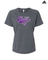Twin Valley HS Cheer Cheer Banner - Womens Adidas Performance Shirt