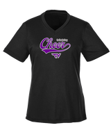 Twin Valley HS Cheer Cheer Banner - Womens Performance Shirt