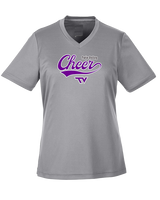 Twin Valley HS Cheer Cheer Banner - Womens Performance Shirt