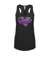 Twin Valley HS Cheer Cheer Banner - Womens Tank Top