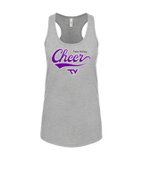 Twin Valley HS Cheer Cheer Banner - Womens Tank Top