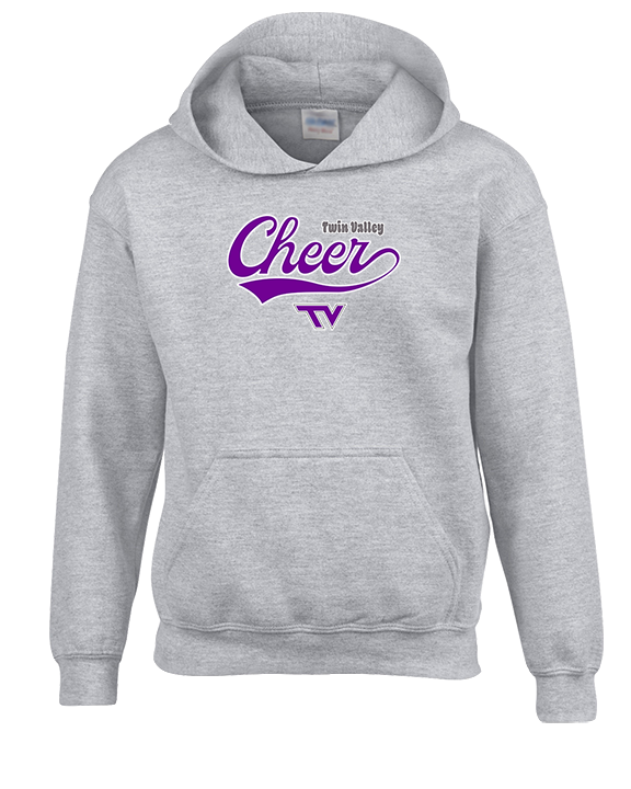 Twin Valley HS Cheer Cheer Banner - Youth Hoodie