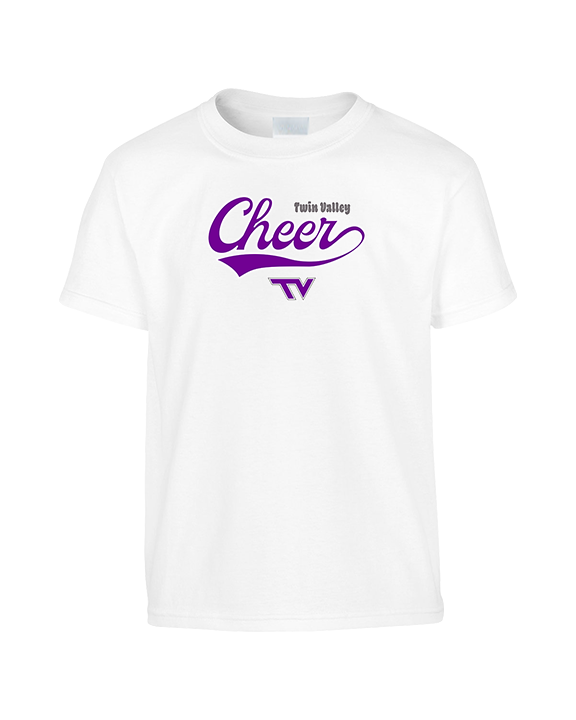 Twin Valley HS Cheer Cheer Banner - Youth Shirt