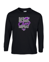 Twin Valley HS Cheer Eat Sleep Cheer - Cotton Longsleeve