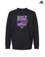 Twin Valley HS Cheer Eat Sleep Cheer - Mens Adidas Crewneck