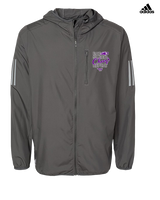 Twin Valley HS Cheer Eat Sleep Cheer - Mens Adidas Full Zip Jacket