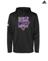 Twin Valley HS Cheer Eat Sleep Cheer - Mens Adidas Hoodie