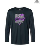 Twin Valley HS Cheer Eat Sleep Cheer - Mens Oakley Longsleeve