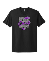 Twin Valley HS Cheer Eat Sleep Cheer - Mens Select Cotton T-Shirt