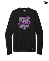 Twin Valley HS Cheer Eat Sleep Cheer - New Era Performance Long Sleeve