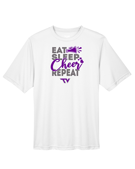 Twin Valley HS Cheer Eat Sleep Cheer - Performance Shirt
