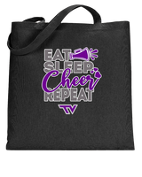 Twin Valley HS Cheer Eat Sleep Cheer - Tote