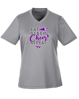 Twin Valley HS Cheer Eat Sleep Cheer - Womens Performance Shirt