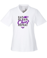 Twin Valley HS Cheer Eat Sleep Cheer - Womens Performance Shirt