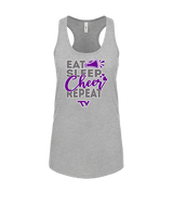 Twin Valley HS Cheer Eat Sleep Cheer - Womens Tank Top