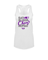 Twin Valley HS Cheer Eat Sleep Cheer - Womens Tank Top