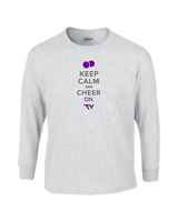 Twin Valley HS Cheer Keep Calm - Cotton Longsleeve