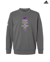 Twin Valley HS Cheer Keep Calm - Mens Adidas Crewneck