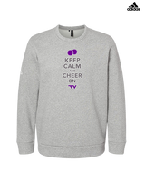 Twin Valley HS Cheer Keep Calm - Mens Adidas Crewneck