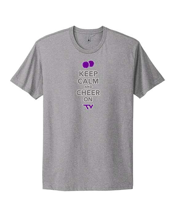 Twin Valley HS Cheer Keep Calm - Mens Select Cotton T-Shirt
