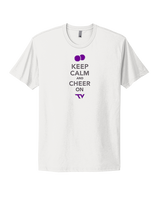 Twin Valley HS Cheer Keep Calm - Mens Select Cotton T-Shirt