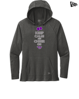 Twin Valley HS Cheer Keep Calm - New Era Tri-Blend Hoodie