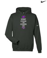 Twin Valley HS Cheer Keep Calm - Nike Club Fleece Hoodie
