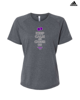 Twin Valley HS Cheer Keep Calm - Womens Adidas Performance Shirt