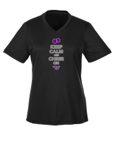 Twin Valley HS Cheer Keep Calm - Womens Performance Shirt