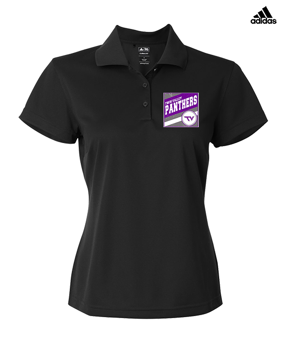 Twin Valley HS Cheer Square - Adidas Womens Polo
