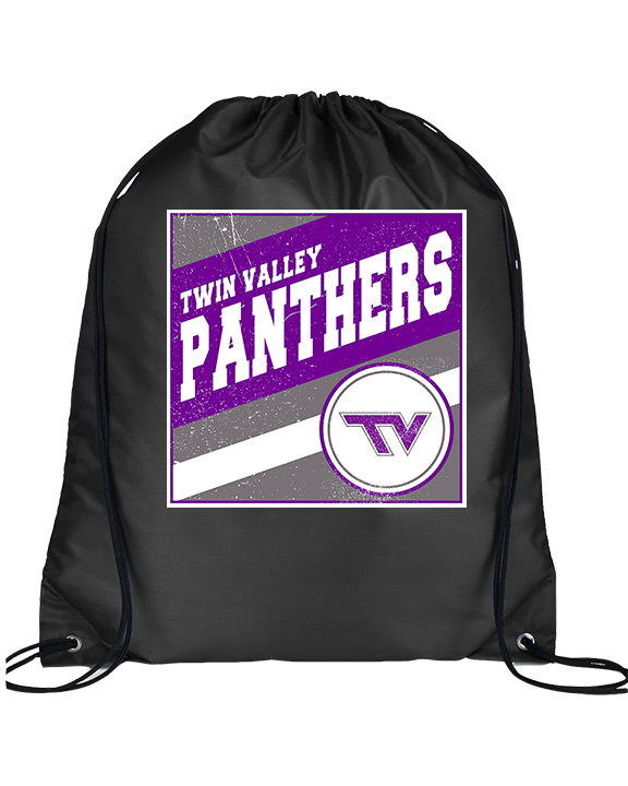 Twin Valley HS Cheer Square - Drawstring Bag