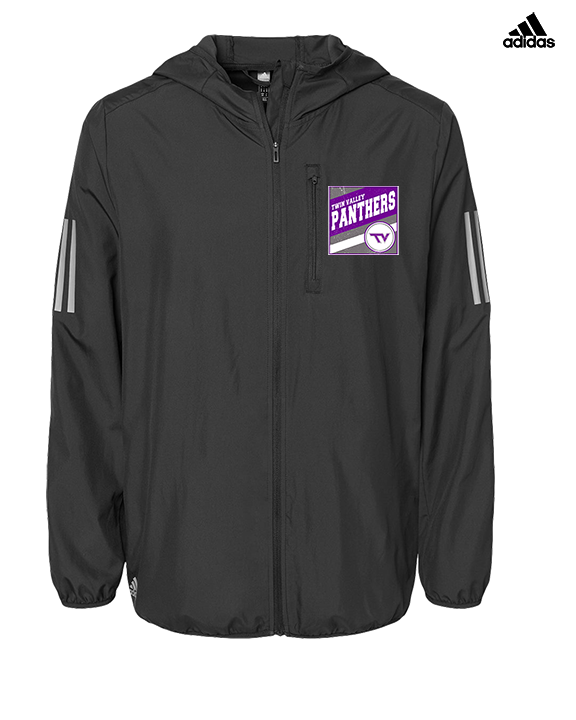 Twin Valley HS Cheer Square - Mens Adidas Full Zip Jacket