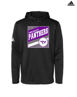 Twin Valley HS Cheer Square - Mens Adidas Hoodie