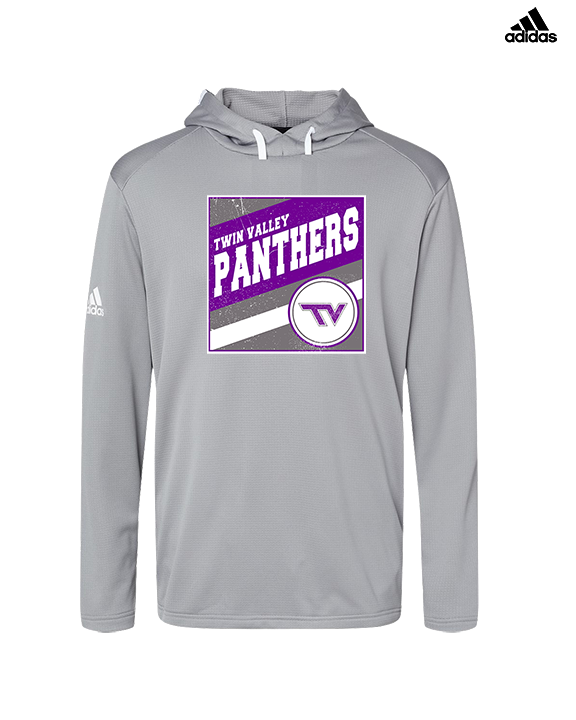 Twin Valley HS Cheer Square - Mens Adidas Hoodie