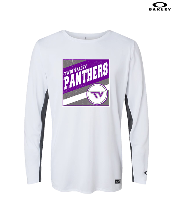 Twin Valley HS Cheer Square - Mens Oakley Longsleeve
