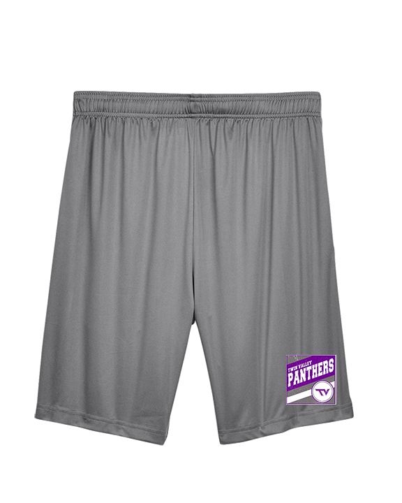 Twin Valley HS Cheer Square - Mens Training Shorts with Pockets