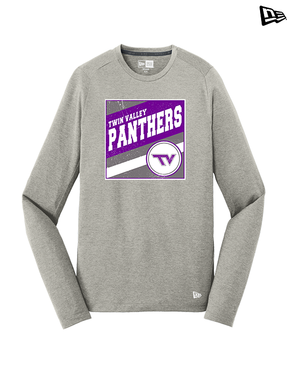 Twin Valley HS Cheer Square - New Era Performance Long Sleeve