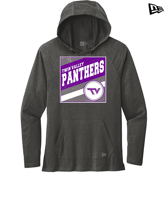 Twin Valley HS Cheer Square - New Era Tri-Blend Hoodie