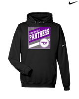 Twin Valley HS Cheer Square - Nike Club Fleece Hoodie