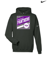 Twin Valley HS Cheer Square - Nike Club Fleece Hoodie