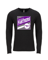 Twin Valley HS Cheer Square - Tri-Blend Long Sleeve