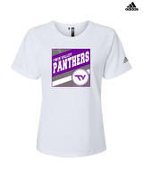 Twin Valley HS Cheer Square - Womens Adidas Performance Shirt