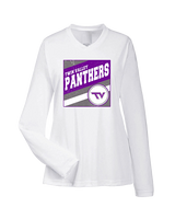 Twin Valley HS Cheer Square - Womens Performance Longsleeve