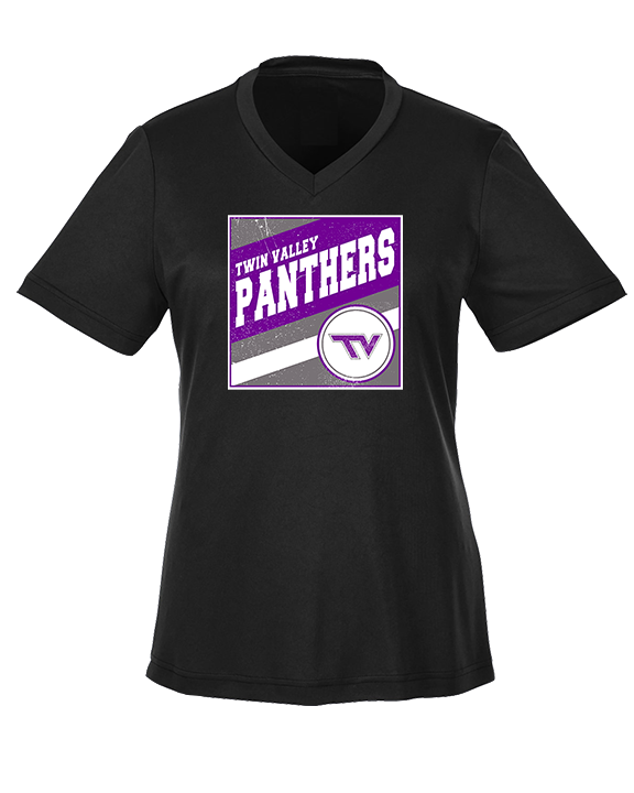 Twin Valley HS Cheer Square - Womens Performance Shirt