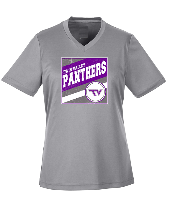 Twin Valley HS Cheer Square - Womens Performance Shirt